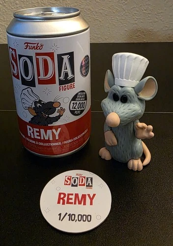 Funko Soda Disney Pixar Ratatouille Remy 1/10,000 Box Lunch EXCLUSIVE