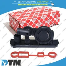 FEBI Oil Separator PCV Pressure Control Valve Gasket For Audi VW 2.0 06F129101R