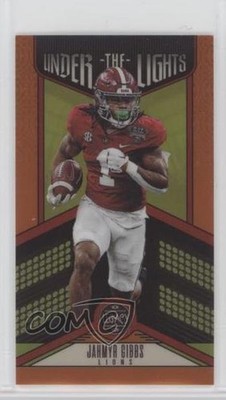 2023 Panini Legacy Premium Edition Mini Orange 92/125 Jahmyr Gibbs Rookie RC 1t3