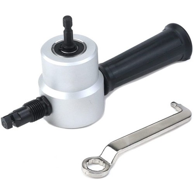 #ad #ad Sheet Metal Cutter Nibbler Double Head Cutting Tool Saw Power Drill Attachment $18.99