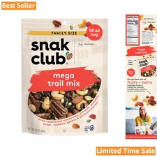 14oz Gluten-Free Mega Trail Mix - Nut & Fruit Variety for Every Occasion 29.70 per gallon