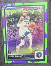 2023-24 Panini: Haunted Hoops-Slime #128 Jaden McDaniels/Timberwolves 🏀🐷🎃