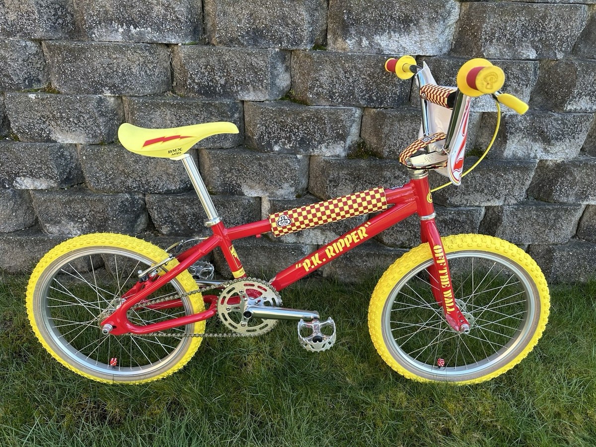 Retro 2021 SE Bikes PK Ripper X Vans BMX 20” Red Yellow HTF | eBay