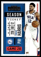 2020-21 Panini Contenders Tobias Harris Philadelphia 76ers #70