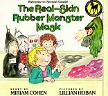 THE REAL-SKIN RUBBER MONSTER MASK (PICTURE YEARLING BOOK) By Miriam Cohen VG