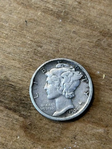 1920D Mercury Dime XF