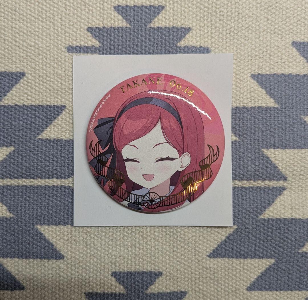 Blue Archive Trading Birthday Can Badge Takane