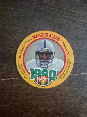 1990 King B Disc Marcus Allen Los Angeles Raiders