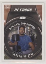 2018 Sage Hit In Focus Marcus Davenport #110 0c4