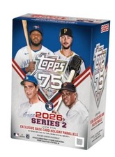 2026 Topps Series 2 Baseball Blaster Trading Card Box (3 Holiday Base Card