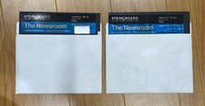 Springboard The Newsroom Apple II IIe IIc software Newspaper vintage