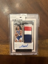 Panini 2024-25 One and One Jared McCain Rookie Jersey Auto /99 #RJA-JAR 76ers