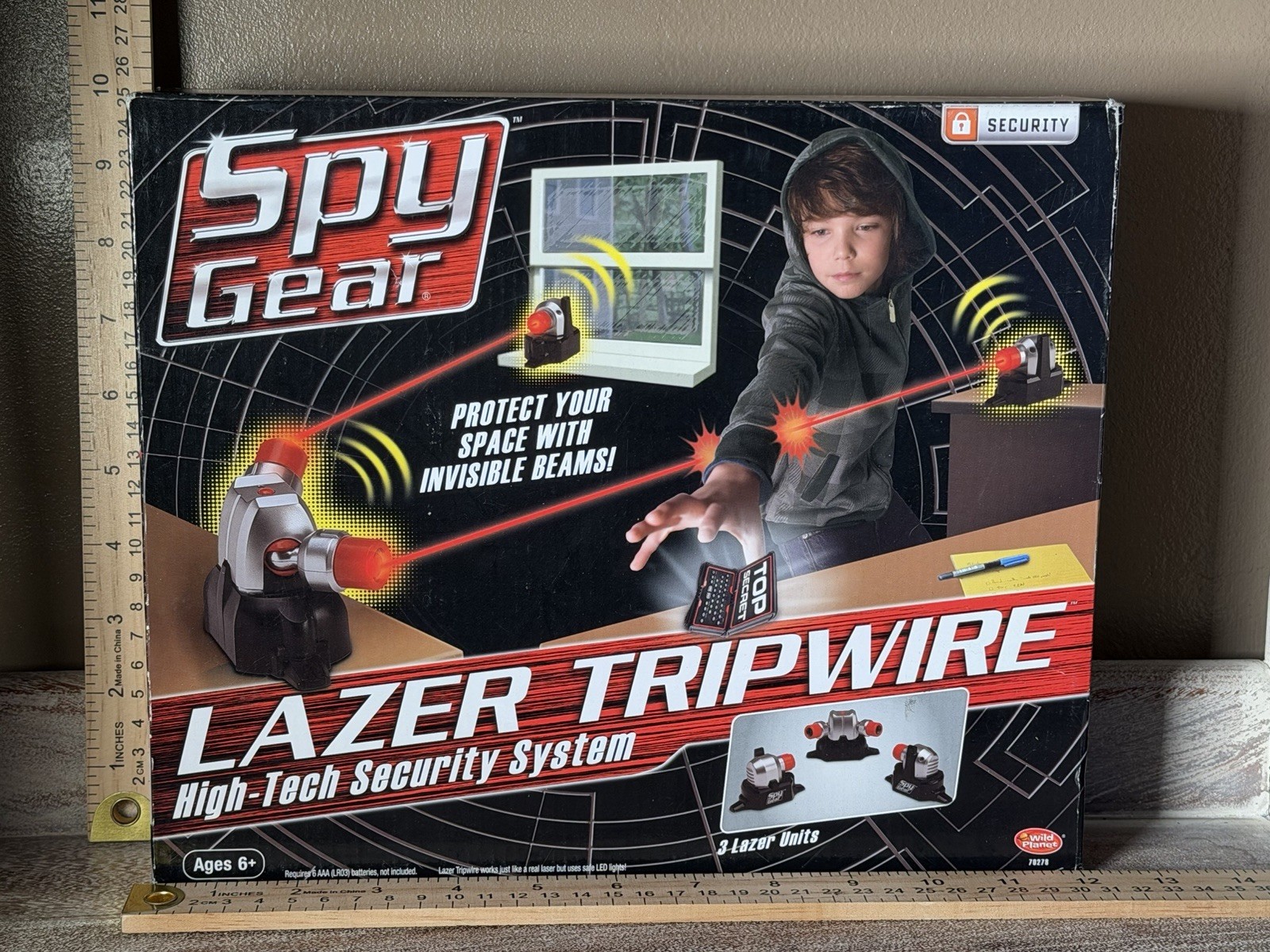 Spy gadgets toys for kids: spy gear lazer tripwire new sealed