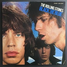 Rolling Stones Black And Blue Vinyl LP 1976 Reissue VG+ EX/EX Japan Edition