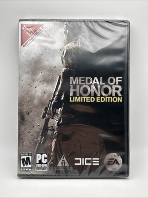 Medal of Honor Limited Edition (PC, DVD-ROM EA 2010) Brand New Factory Sealed