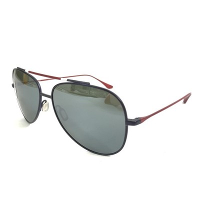 Vuarnet VL1611 0005 Herren Sonnenbrille Aviator Titan Blau Rot UV400