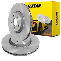 2X Textar Bremsscheiben Vorne 320Mm InnenbelÜFtet Passend FÜR Ford Focus Kuga