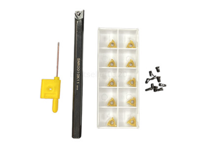 Small Internal Threading Kit (11IR A60 Inserts +10X Screws) for Small Bores