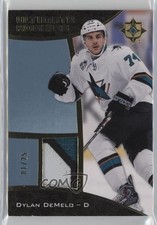 2015-16 Upper Deck Ultimate Collection Rookies Gold 1/25 Dylan DeMelo Patch 08jr