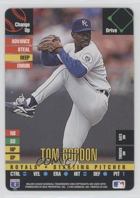 1995 Donruss Top of the Order Tom Gordon c7w