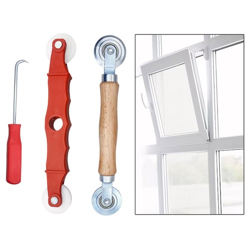 Reparatur von Fliegengittertüren, praktische Hardware, Fensterrollwerkzeug, , - Bild 2 von 5