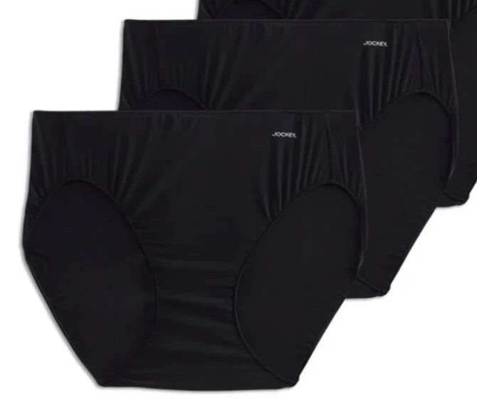 NEW LOT OF 3 Jockey No Panty Line Promise MICROFIBER Bikini PANTIES - SZ  5 (J2) - Image 2 of 3