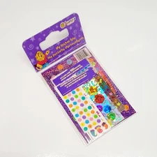 🌈1993 Vtg Prismatic Gumball Machine Sandy Lion Sticker Album w/ Stickers RARE