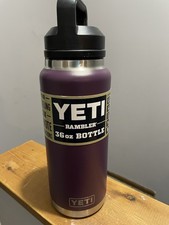 NWT Yeti Rambler 36oz Bottle w/CHUG CAP Nordic Purple DISCONTINUED COLOR 