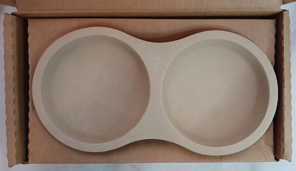 Pampered Chef Stoneware Egg Cooker Microwave #1372 Poached,  Fried, Scrambled