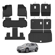 Floor Mats for Chevy Express 2015-2023, All Weather TPE Protector for Chevrolet