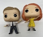 Funko Pop! La La Land Sebastian MIA Lot 2 Loose Vinyl Figures Movies Musicals