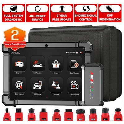 X7 HD Diesel OBD Code Reader HGV Truck Diagnostic Tool Full Systems OBD2 Scanner