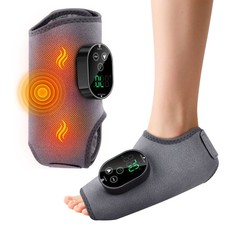 Cordless Foot Ankle Massager Pain Relief with 6 Heat Levels 3 Vibration Modes