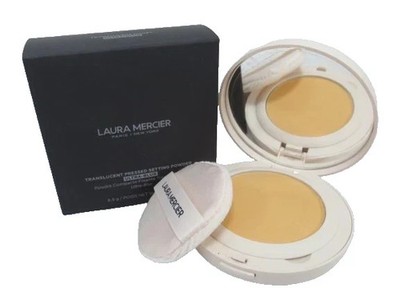 LAURA MERCIER TRASLUCENT PRESSED SETTING POWDER ULTRA-BLUR TRANSLUCENT HONEY NWB