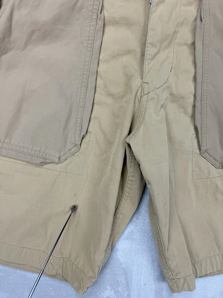 Vintage Y2K Amberombie & Fitch Military Cargo Utility Twill Shorts Men Size 36 - Image 2 of 4