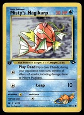 Misty's Magikarp 88/132 Common Gym Challenge Pokemon 1st Edition Heavily Played on eBay