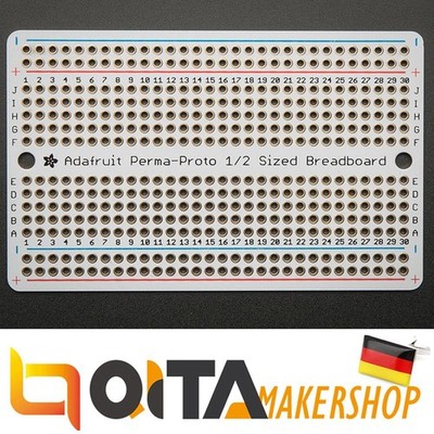 Adafruit Perma-Proto Half-sized Breadboard PCB - Single QITA