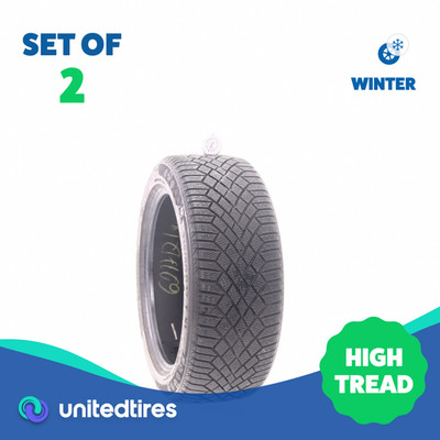 Set of (2) Used 215/50R17 Continental VikingContact 7 95T - 8/32