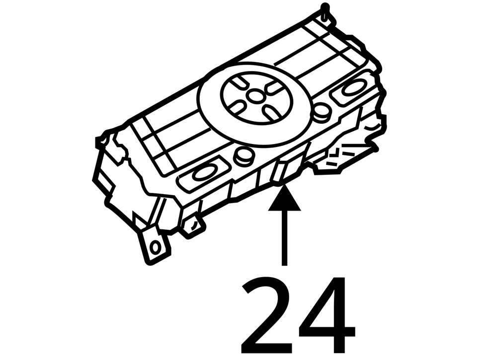 Temperature Control Without Navigation System Fits 14-17 INFINITI QX70 3971255 - Изображение 4 из 4