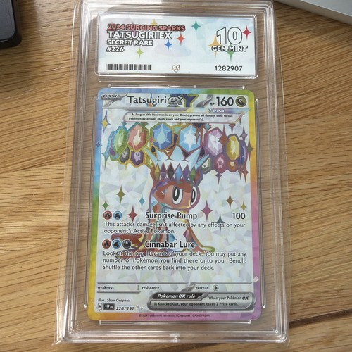 Tatsugiri ex graded ACE 10 for sale on eBay