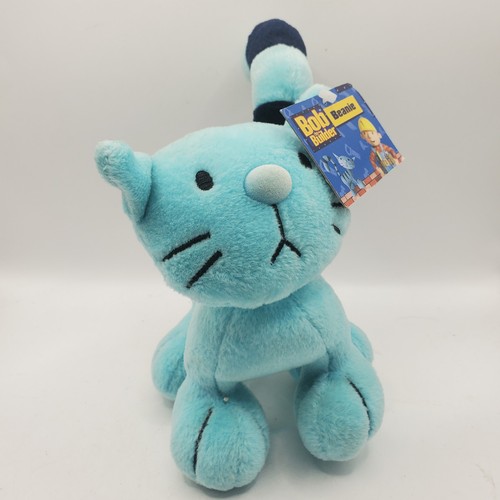 Bob The Builder Pilchard Cat Beanie Plush Soft Toy Stuffed Animal 7" Inches 2000 - Picture 2 of 9