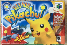 Hey You Pikachu Box + Tray & Inserts - Nintendo 64 N64