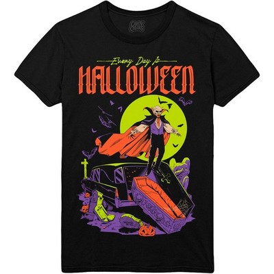 Every Day Is Halloween 2025 T-Shirt   Spooky Horror Graphic Tee Unisex