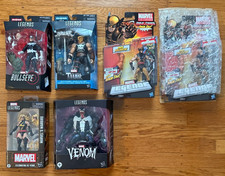Marvel Legends Dark Avengers Bullseye  Ares  Dark Wolverine Daken  Venom Warbird