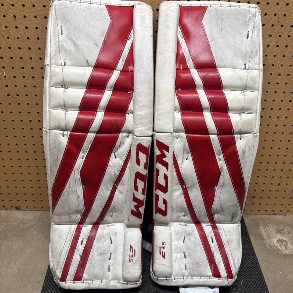 Almohadillas para piernas de portero de hockey CCM E 3.5 EFX 28+1 Junior M101JR GPE3.5 EFX JR Foto 2 de 4