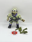Vintage TMNT Delta Team Don 1992 Action Figure Playmates