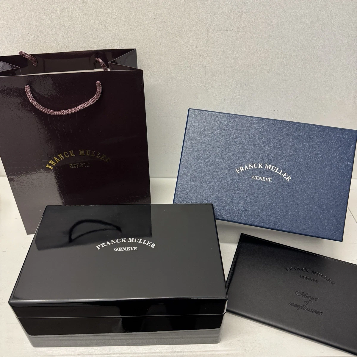 Franck Muller皮革手表盒和表壳| eBay