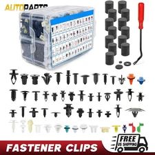 1501PCS Car Retainer Clips Auto Panel Trim Fasteners Push Pin Rivet Bumper Kit