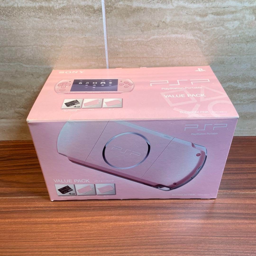 PlayStation Portable - 美品　PSP-3000 バリューパック　for Girls Sony PSP 3000 Value Pack for Girls Blossom Pink Handheld