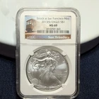 2013 (S) American Silver Eagle NGC MS69 Struck At San Francisco Mint